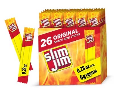 Slim Jim Original Smoked Snack Size Sticks - 7.28oz/26ct
