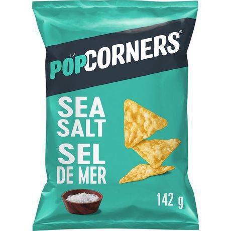 Popcorners croustilles au sel de mer popcorners (142g) - sea salt popped-corn snack
