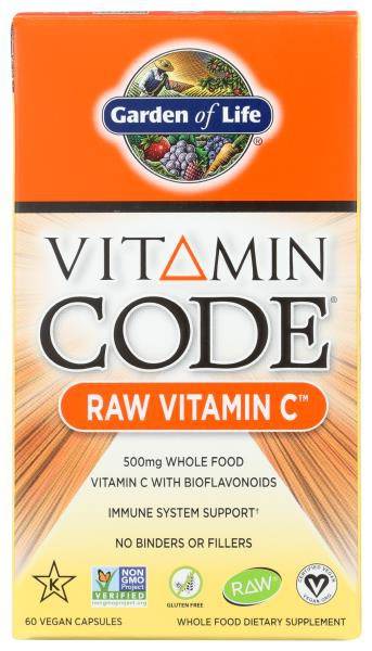 Garden Of Life Code Raw Vitamin C (60 ct)