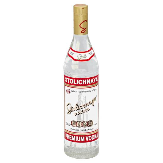 Stolichnaya Premium Vodka (750 ml)