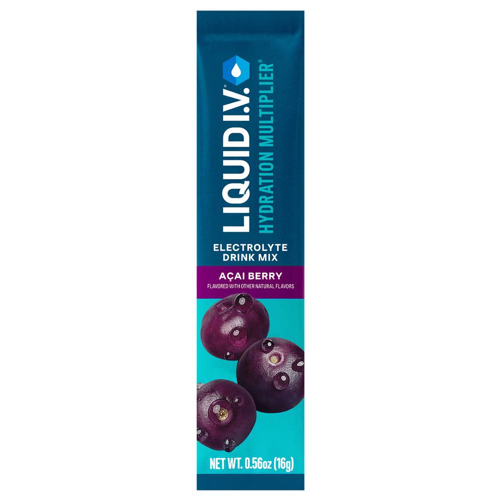 Liquid I.v. Hydration Multiplier Acai Berry Electrolyte Mix (0.6 oz)