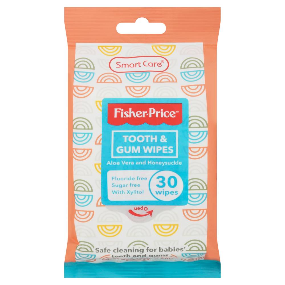 Fisher-Price Smart Care Tooth & Gum Wipes For Babies