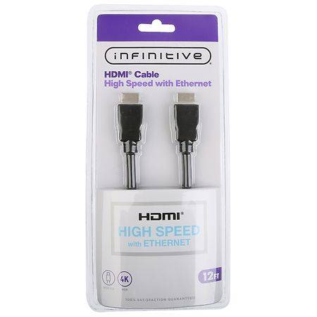 Hdmi Infinitive High Speed Cable With Ethernet (12 ft)
