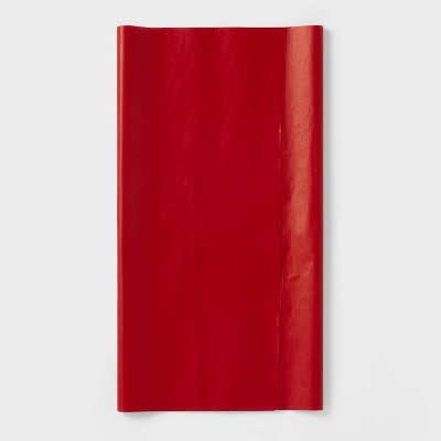 Spritz Pegged Tissue Paper For Gift Packaging, 16.5" x 24", Red (8 ct)