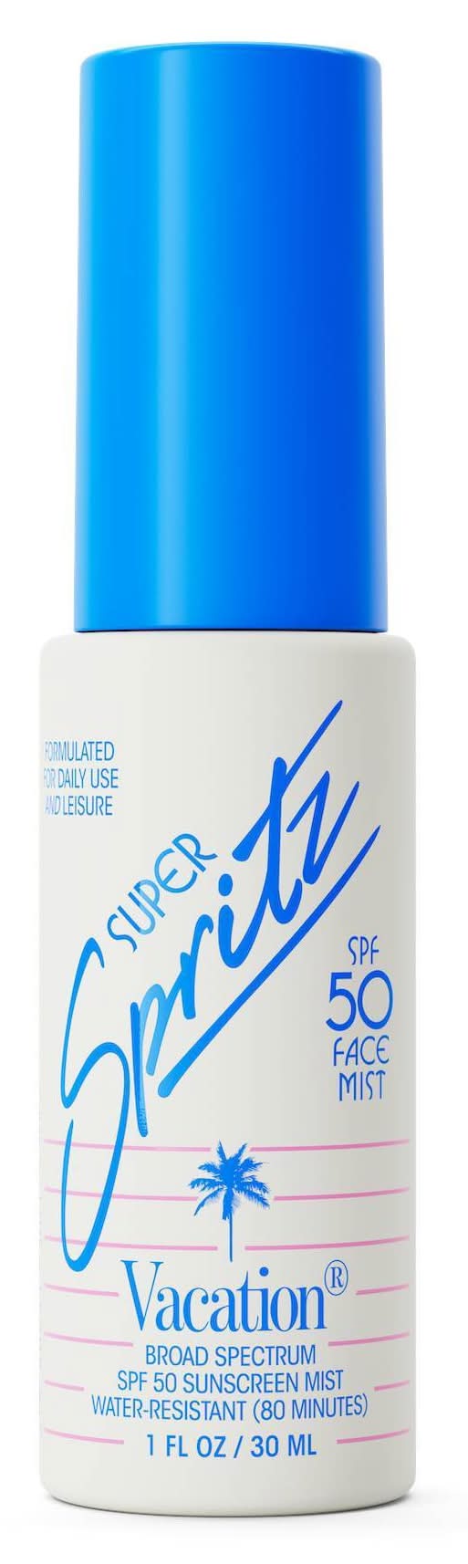 Vacation Super Spritz Face Mist Spf 50, Unisex (1 fl oz)