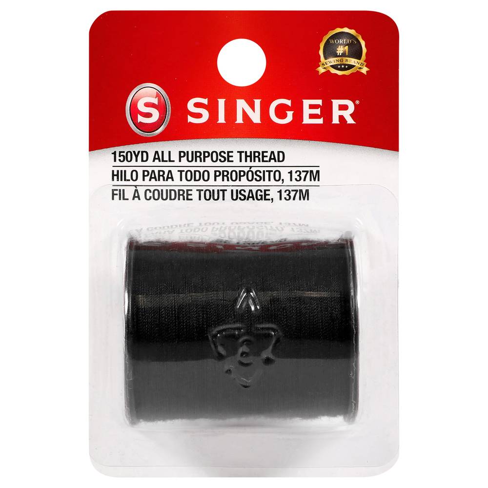 Singer 150 Yard Polyester All Purpose Thread (1.6 oz)