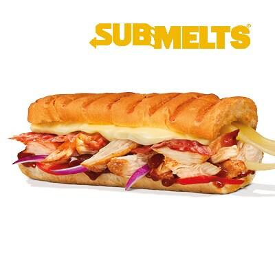 NEW BBQ Chicken & Bacon SubMelt®