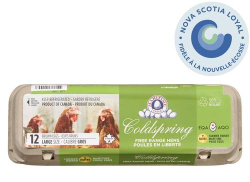 Coldspring Farm Brown Eggs Free Range, Large (12 ct)