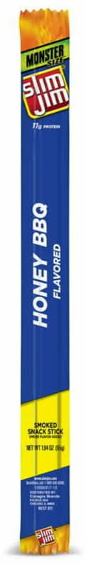 Slim Jim Honey BBQ Meat Stick 1.94oz