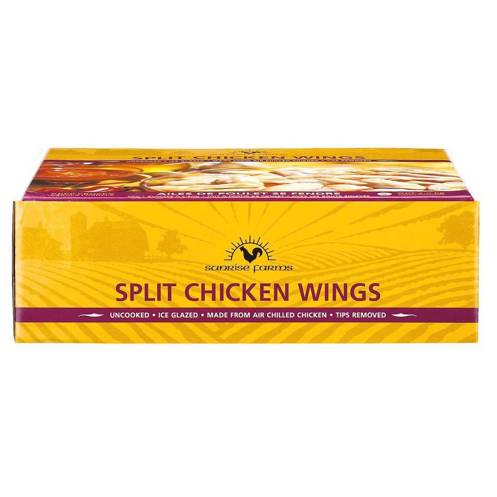 Sunrise Farms Split Chicken Wings (4 kg)