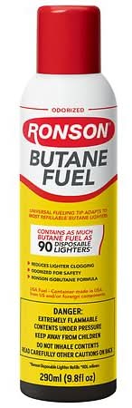 Zippo Ronson Odorized Butane Fuel (290 ml)