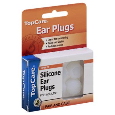 Topcare Silicone Ear Plugs For Adults
