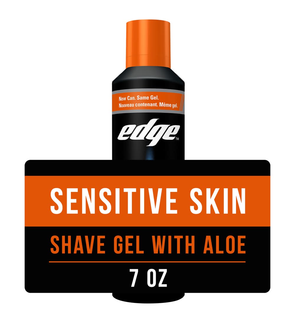 Edge Sensitive Skin Shave Gel With Aloe (7 oz)