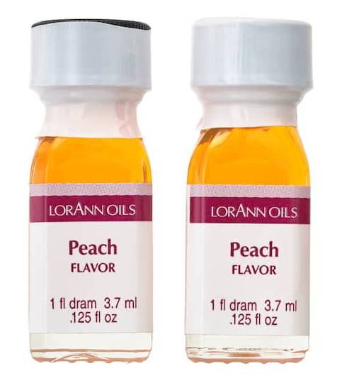 LorAnn Twin pack Oil, Peach (0.25 fl oz, 2 ct)