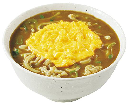スクランブルエッグカレ�ーうどん Curry udon with Scrambled egg