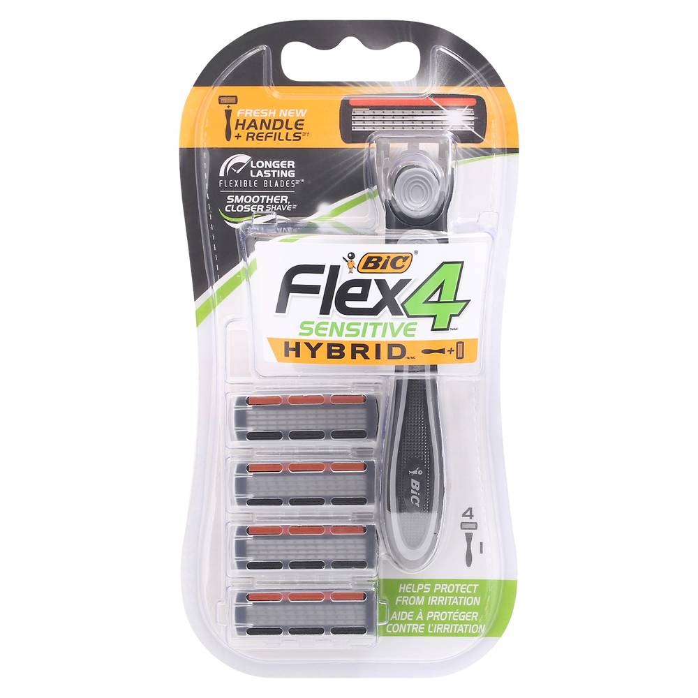 BiC Hybrid Sensitive Titanium Flex 4 Razor (9.36 lbs)