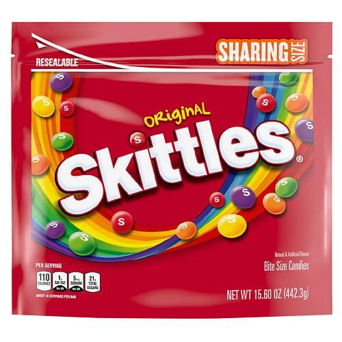 Order SKITTLES ORIGINAL SUP 15.6OZ food online from Walgreens store, Roswell on bringmethat.com