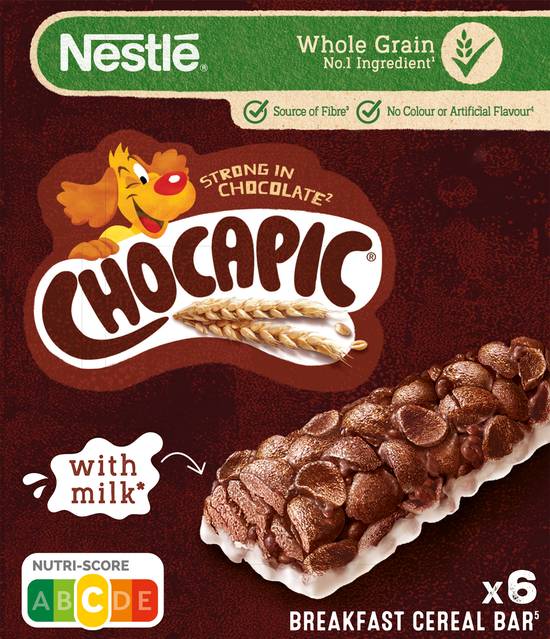 Nestle - Chocapic barres de céréales (6 ct) en livraison à proximité