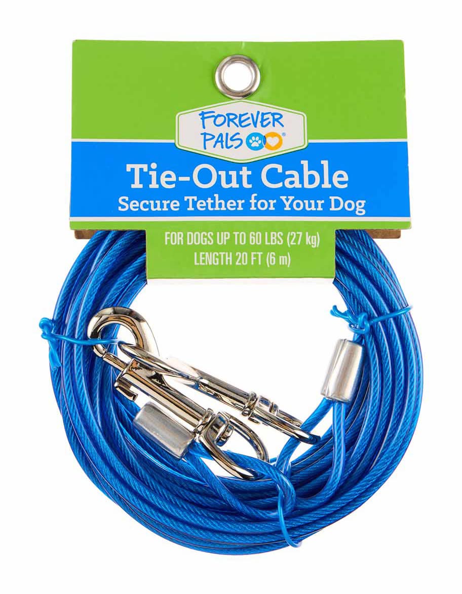 Forever Pals Tie-Out Cable For Dogs 20 Ft