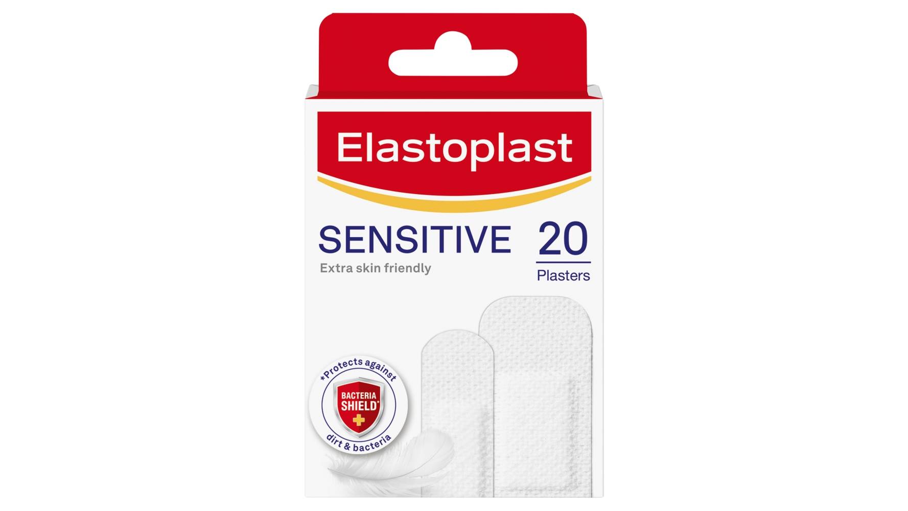 Elastoplast Sensitive Skin Friendly Hypoallergenic Plasters