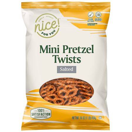 Nice! Mini Pretzel Twists (salted)