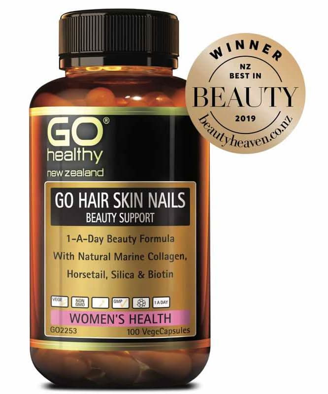 GO Healthy GO Hair Skin Nails Beauty Support VegeCapsules 100s