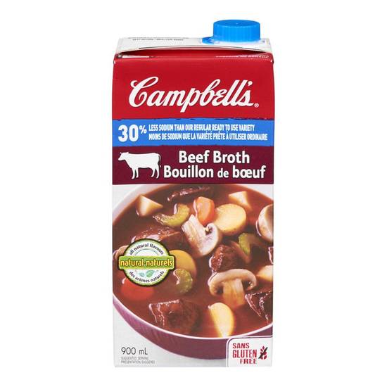 Campbell's Beef Broth Low Sodium (900 ml)