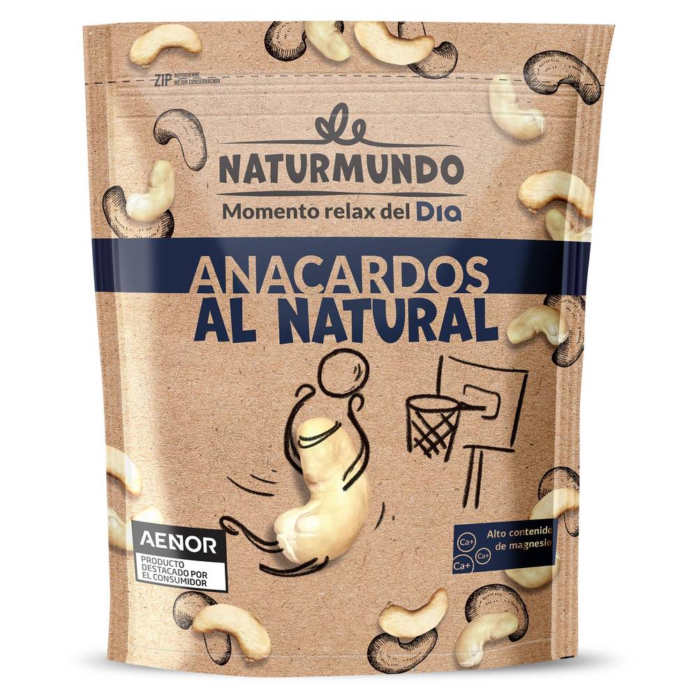 Anacardo Al Natural Naturmundo De Dia Bolsa 200 G