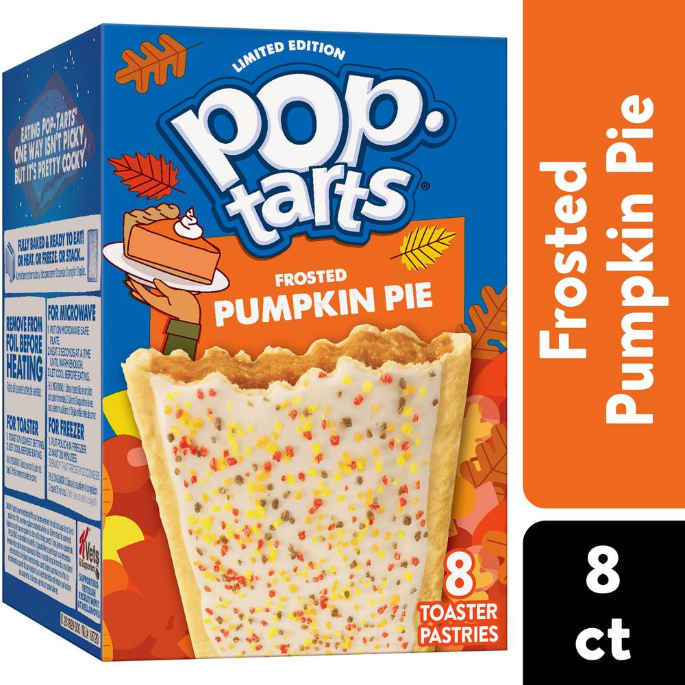 Pop-Tarts Frosted Pie Toaster Pastries (pumpkin) (8 ct)