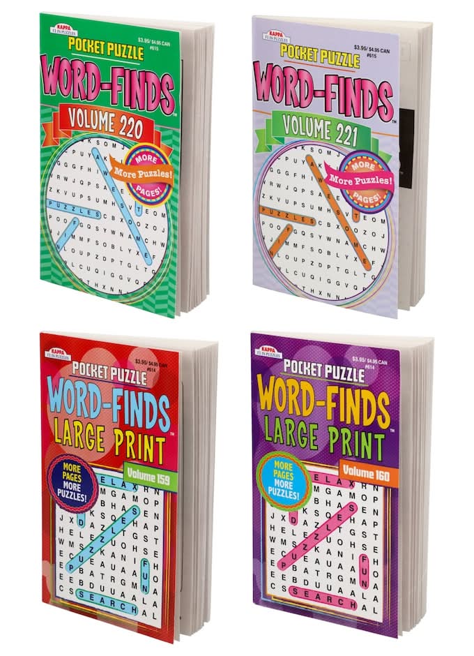 Kappa Pocket Puzzle Word Find Book Volume 233