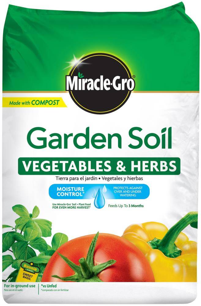 Miracle-Gro Vegetable and Herbs 1.5-cu ft Fruit, Flower and Vegetable Garden Soil | 73759430