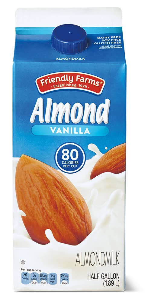 Friendly Farms Vanilla Almondmilk