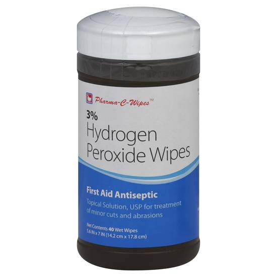 Pharma- C- Wipes Hydrogen Peroxide Wipes (40 ct)