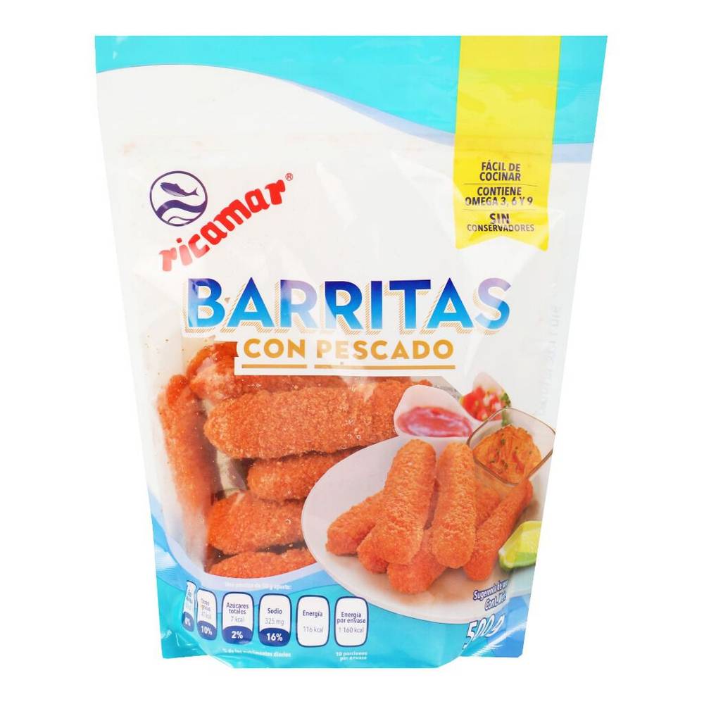 Ricamar · Barritas de pescado empanizado (500 g)