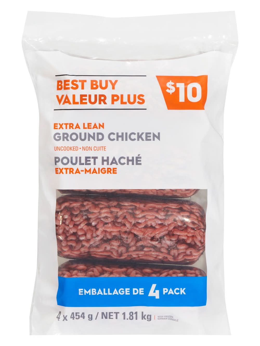 Best Buy Extra Lean Ground Chicken (1.81 kg, 4 ct)
