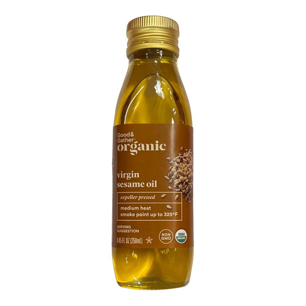 Good & Gather Organic Virgin Sesame Oil (250 ml)