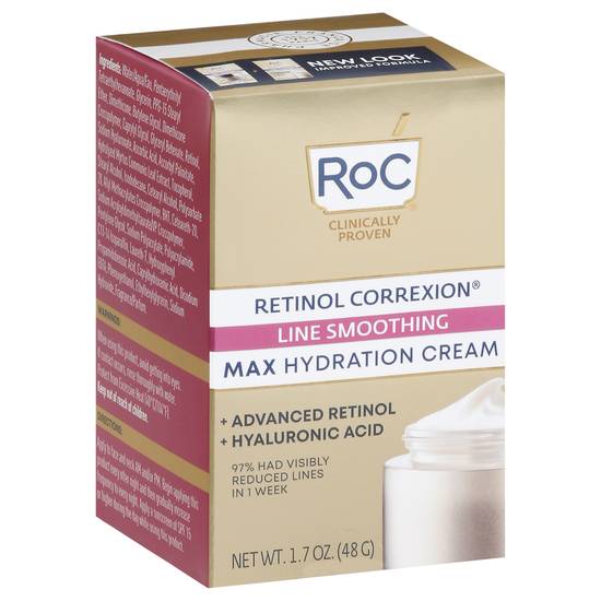 Roc Retinol Correxion Line Smoothing Max Cream (1.7 oz)