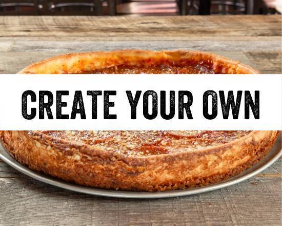 Create Your Own Parmesan Crusted Pizza