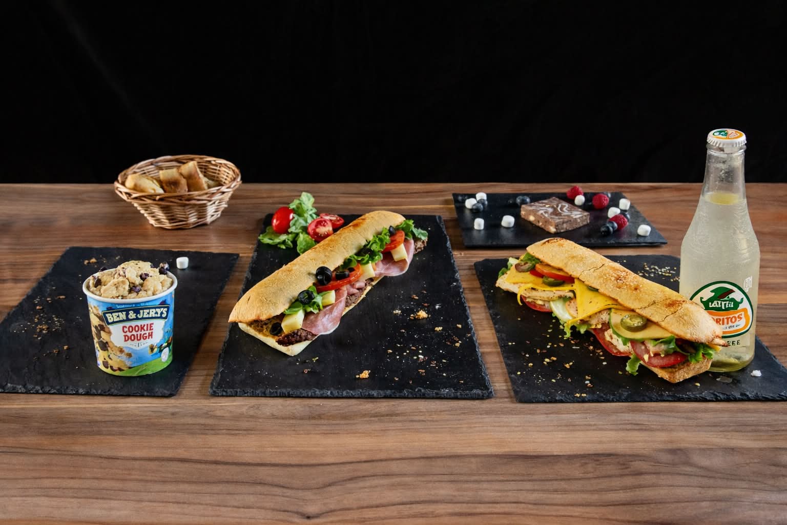 🥪🍟🍦🥤 Menu Sandwich x Ben&Jerry's