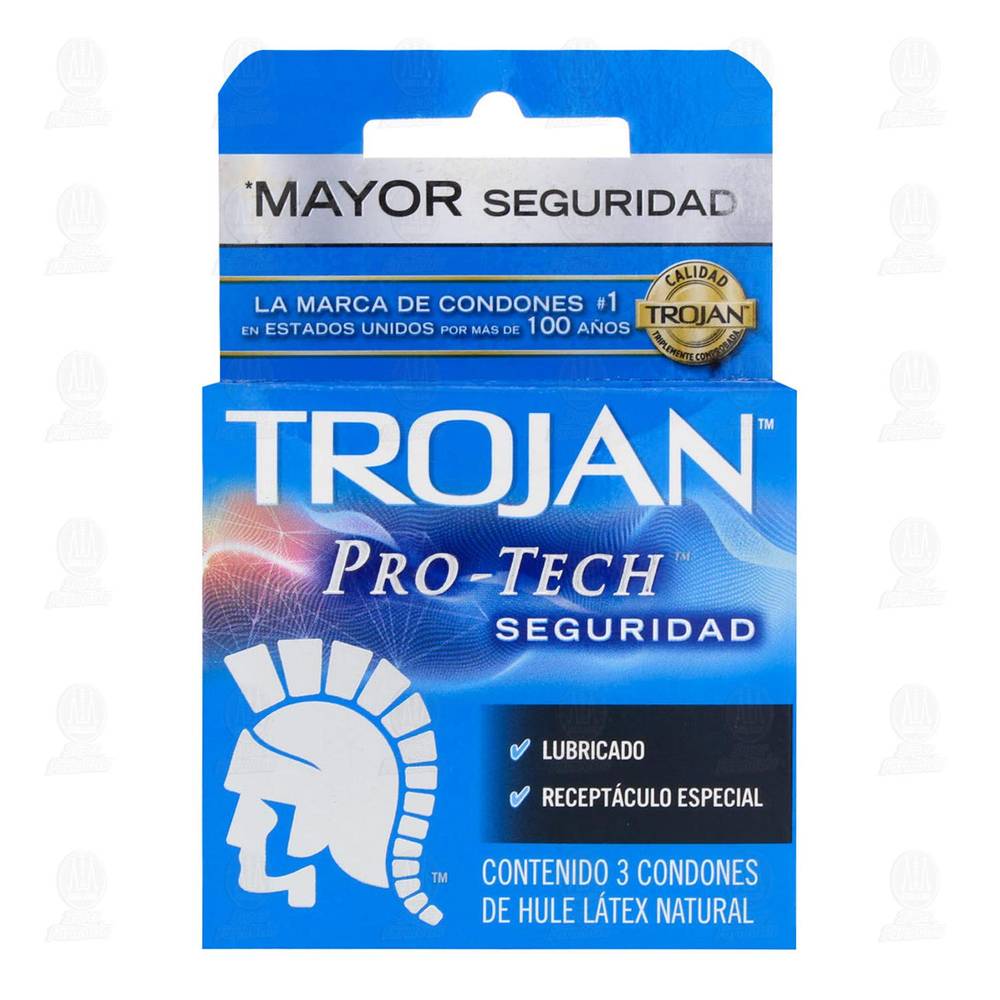 Trojan · Condones clásico-enz luricado (3 un) (3 un)