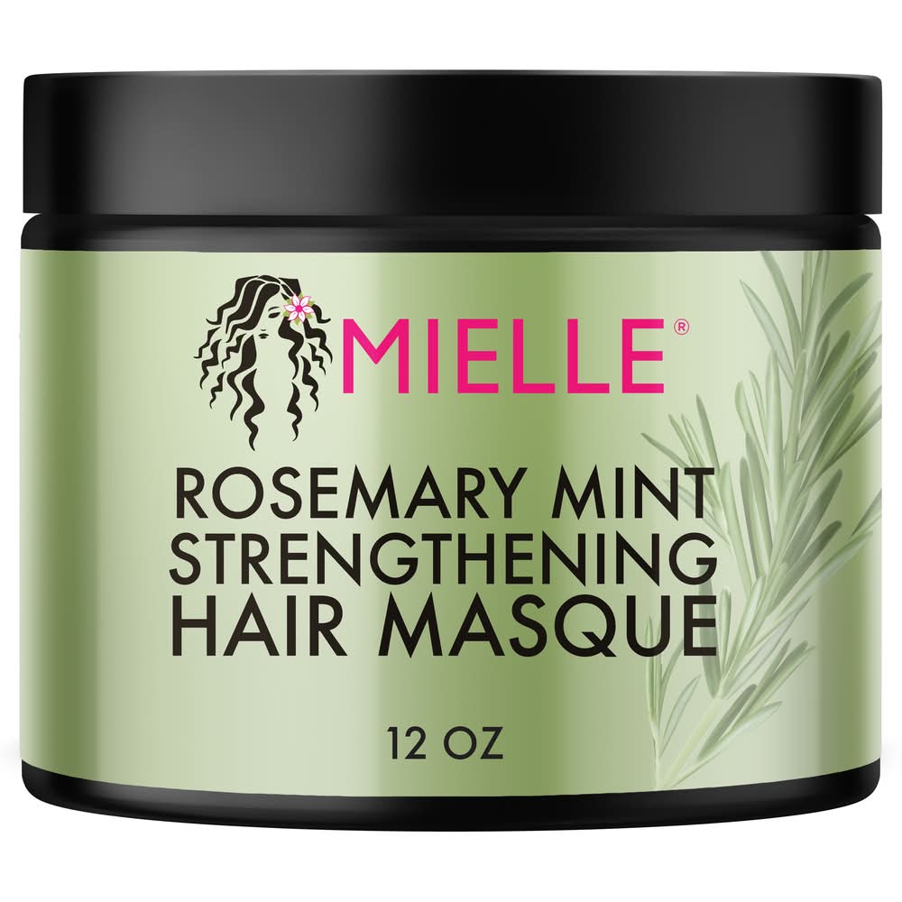 Mielle Strengthening Hair Masque, Rosemary-Mint (12 oz)