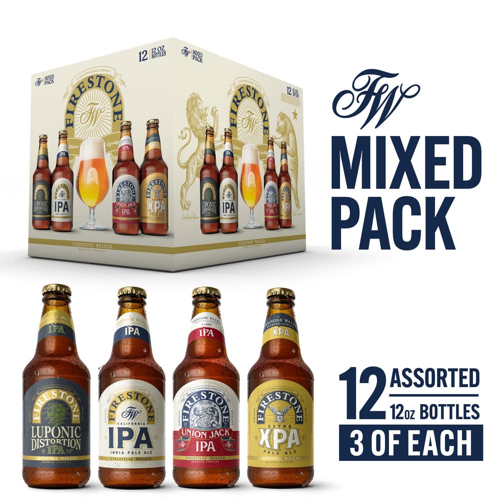 Firestone Walker Ipa Mixed Beer pack (12 x 12 oz)