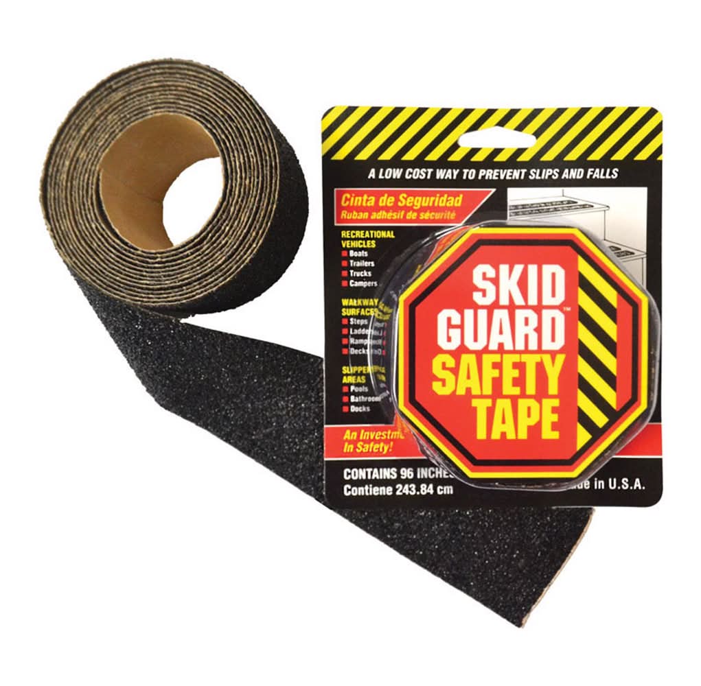 Skid Guard Black Anti-Slip Tape 2 In. W X 8 Ft. L 1 Pk
