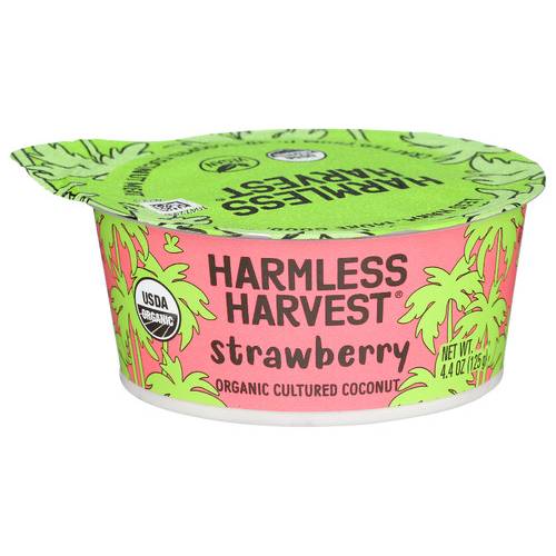 Harmless Harvest Organic Strawberry Dairy-Free Coconut Yogurt Alternative