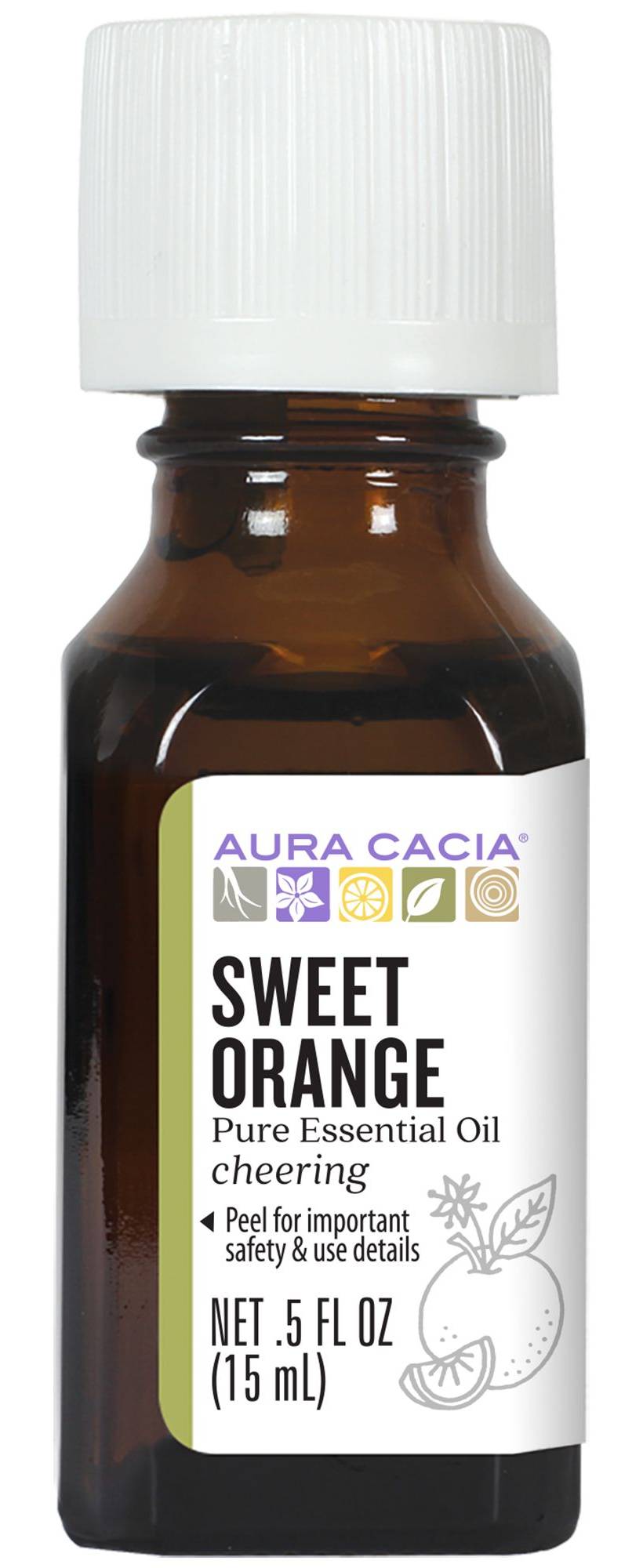 Sweet Orange 100% Pure Essential Oil - Brightening Aromatherapy (0.5 Fluid Ounces)