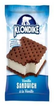 Klondike Classic Ice Cream Sandwich, Vanilla (135 ml)