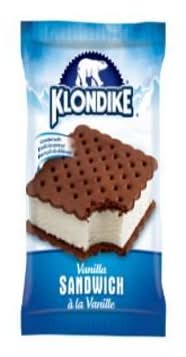 Klondike Classic Ice Cream Sandwich, Vanilla (135 ml)