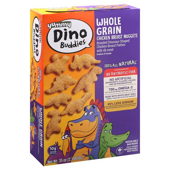 Yummy Dino Buddies Whole Grain Chicken Breast Nuggets (35 oz)