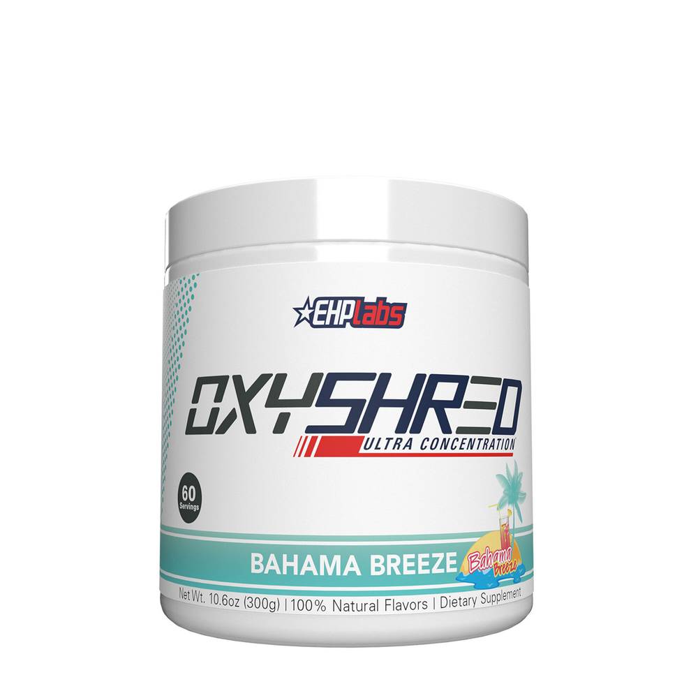 EHPlabs Oxyshred Bahama Breeze Powder (10.6 oz)