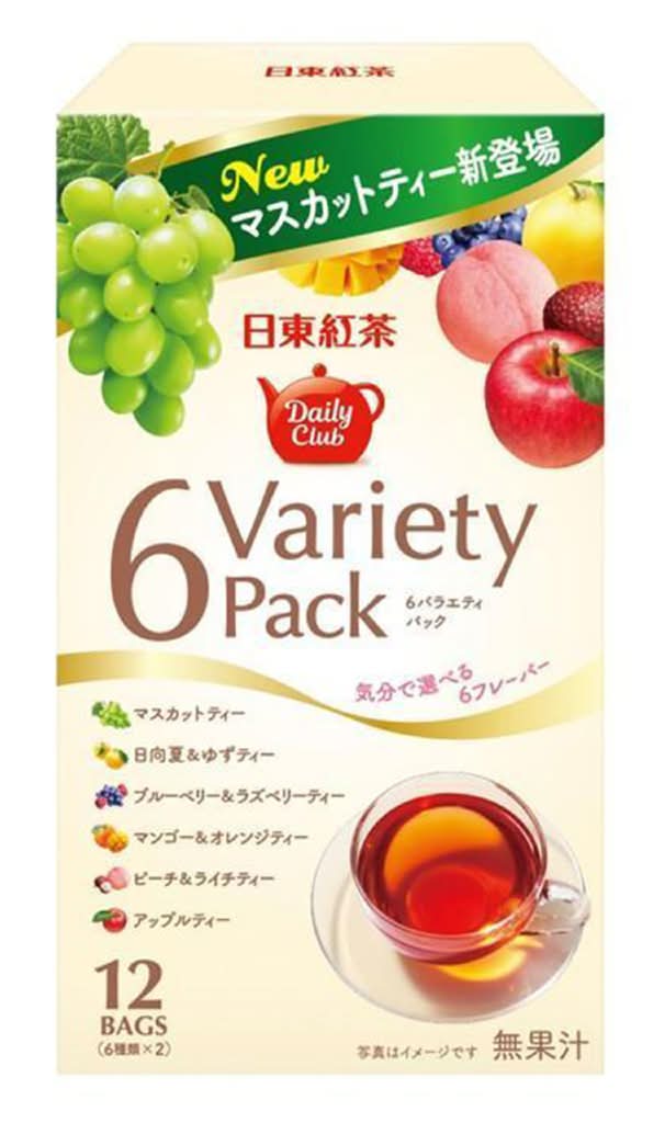 日東紅茶 デイリークラブ ６バラエティパック １２袋入り (21.6g)